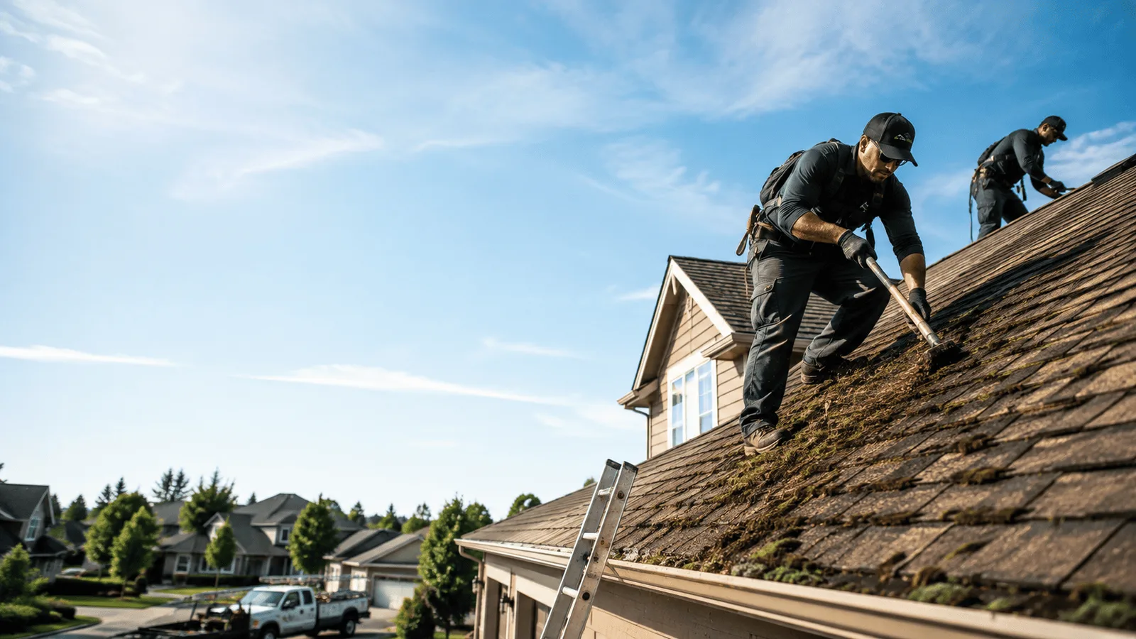 Roof Moss Removal in Mcgrady, NC near me